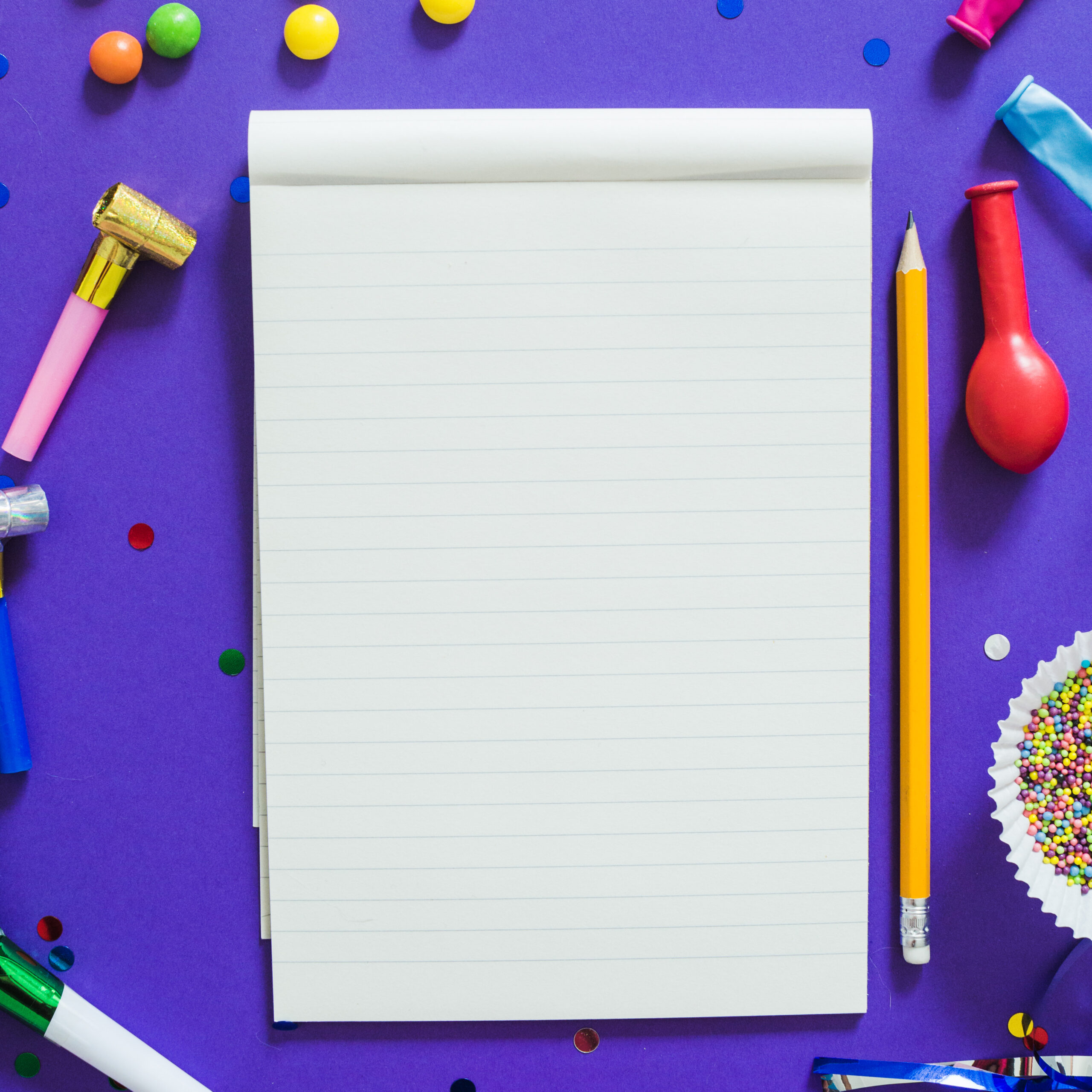 notepad-with-pencil-party-items